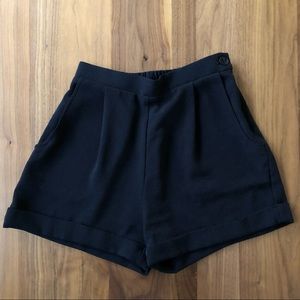 American Apparel Shorts, Black, Small